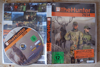 Eine CD The Hunter als fast echte Jagdsimilation. Gehen sie auf die Jagt und erlegen Sie  in verschiedenen Welten  Tiere. Mit toller Grafik  und anspruchsvoller Jagd.  Ein halbes Jahr kostenloser Zugang. 